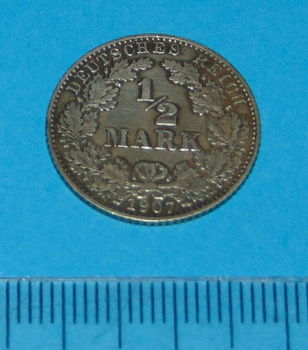 Duitsland - halve mark 1907D - 0