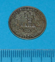 Duitsland - halve mark 1907D