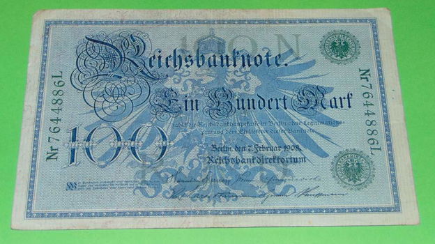 Duitsland - RM100 - 1908 (1918-'22) - 0