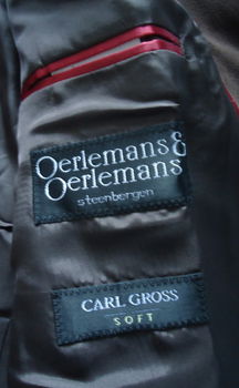 Te koop weinig gedragen colbert van Carl Gross (maat: 54). - 3