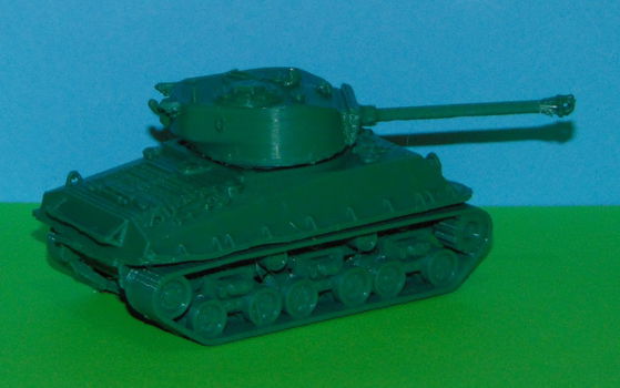 Sherman Easy Eight - 3D-print in diverse schalen - 1