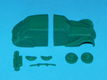 Franse Peugeot 402 stafauto - 3D-print in diverse schalen - 2 - Thumbnail
