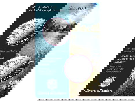 Andorra - 2x 1,25 euro 2024 in blister. - 1