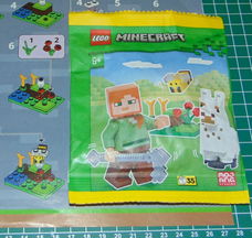 Lego Minecraft - Alex op de boerderij