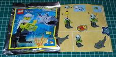 Lego City - duiker Leo met haai