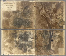 Luchtfoto-kaart Kiev 1941 - overduk