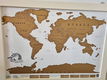 poster wereldkaart kraskaart nieuw map - 0 - Thumbnail