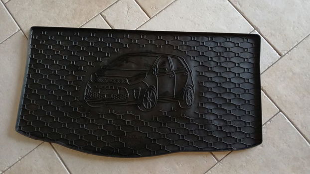 Luxe rubber kofferbakmat geschikt voor Kia Picanto v.a. 2017 - 0