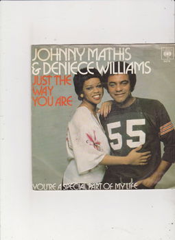 Single Johnny Mathis/Deniece Williams-Just the way you are - 0