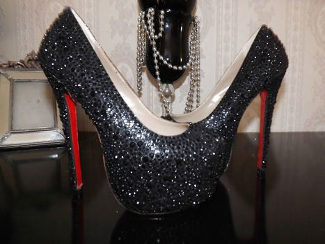 Hoge Luxe Stiletto hakken maat 38 - 1