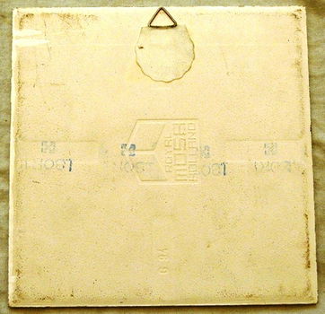 Tegel / Wandtegel, Provinciaal Militair Commando Zeeland (PMC Zld), 1970-1995.(Nr.2) - 2