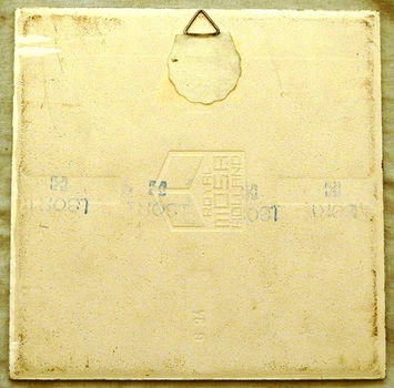 Tegel / Wandtegel, Provinciaal Militair Commando Zeeland (PMC Zld), 1970-1995.(Nr.2) - 3