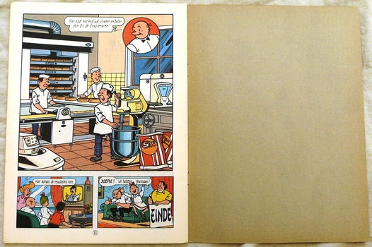 Strip Boek, Suske en Wiske, De Blijde Broodeters, Reclame uitgave: Puratos, 1982.(Nr.1) - 3