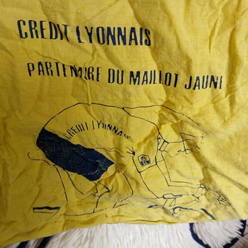 Rugtasje - wielrennen - gele trui - tour de France - Credit Lyonnais - 2
