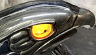 Fender large eagle van DRAG SPECIALTIES: 72923-SC3, chroom/goud, met oplichtende ogen. - 4 - Thumbnail