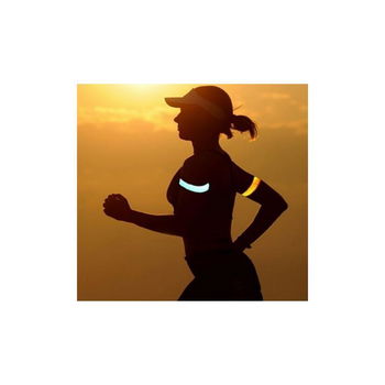 Reflecterende LED hardloop armband - 3