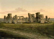 Stonehenge - ca. 1895 - fotoprint