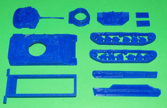 Bradley M2 gevechtsvoertuig - 3D-print in diverse schalen - 2
