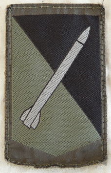 Embleem, Mouw, GVT, Defensie Grondgebonden Luchtverdedigingscommando (DGLC), KL, vanaf 2012.(Nr.1)