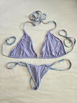 Wicked Weasel String Bikini Paars maat M - 0
