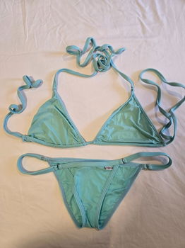 Wicked Weasel String Bikini Groen maat M - 0