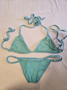 Wicked Weasel String Bikini Groen maat M