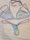 Wicked Weasel String Bikini Paars Blauw maat M - 0 - Thumbnail