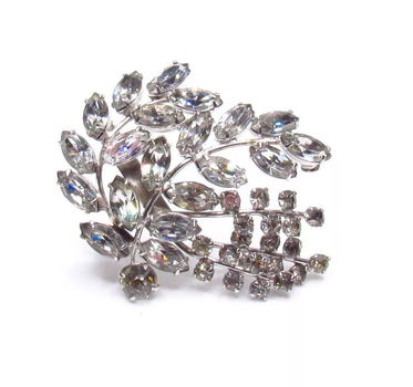 Schitterende broche Weiss, ongemerkt - 3