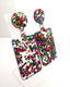 Superleuke confetti oorbellen - 1 - Thumbnail
