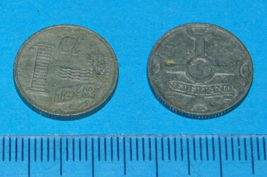 Nederland - 1 cent 1942 - 0