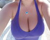 Paarse top maat M - 0 - Thumbnail