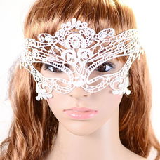 Sexy wit kanten masker, model A
