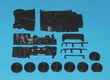 Mercedes G4 W31 stafauto - 3D-print in diverse schalen - 3 - Thumbnail