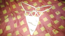 Witte Sexy String