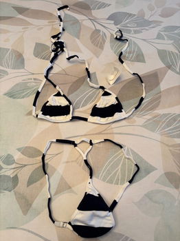 Wicked Weasel Bikini Zwart Wit maat M - 0