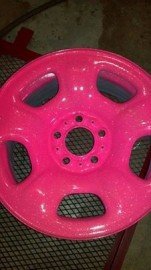 NEON Roze poedercoating poeder v.a 250 gr - 1