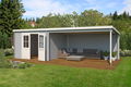 Blokhut met overkapping St. Louis 681x292 Onbehandeld vuren ---ACTIEMODEL--- - 3 - Thumbnail