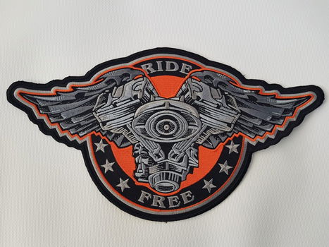 Motor,Rugpatch,Backpatch,Ride,Free - 0