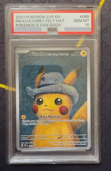 Pikachu Van Gogh PSA 10