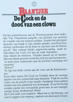 Baantjer 11 + 22 - Cock / stervende wandelaar / dood clown - 4