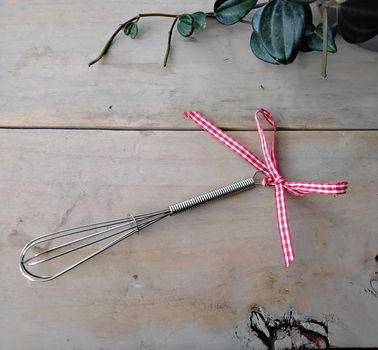 Mini garde met brocant strikje - nieuw - 1