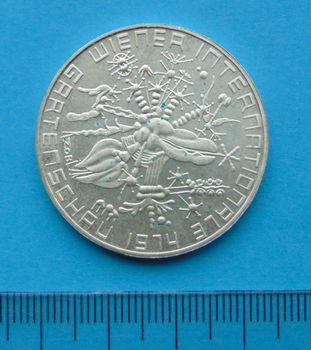 Oostenrijk - 50 schilling 1974 - Gartenschau - zilver - Unc - 0