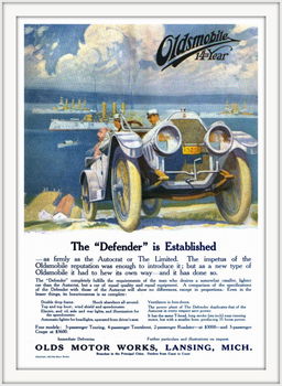 Oldsmobile Defender adveretentie - 1912 - overdruk - 0