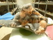 Chalcedoon met kwarts en roze stilbiet - 0 - Thumbnail