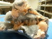 Chalcedoon met kwarts en roze stilbiet - 4 - Thumbnail