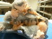 Chalcedoon met kwarts en roze stilbiet - 5 - Thumbnail