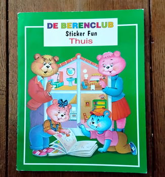 De Berenclub - Thuis (alleen verhaal - stickers zijn al geplakt) - 0