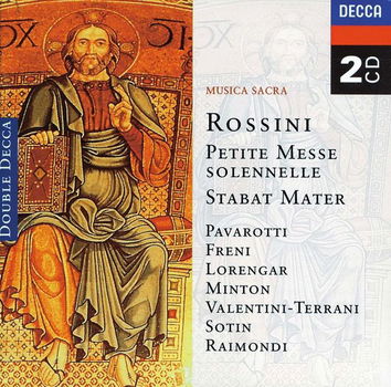 Luciano Pavarotti - Rossini: Stabat Mater/Petite Messe Solennelle (2 CD) Nieuw - 0