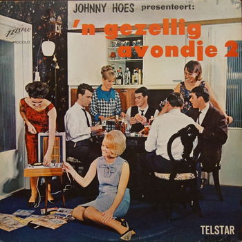LP - Johnny Hoes - 'n Gezellig avondje 2 - 0