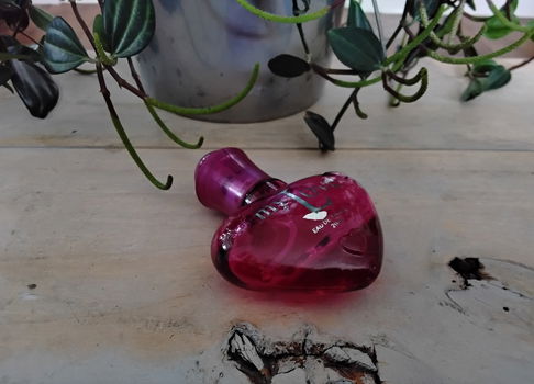 Parfumflesje My Love - hartvorm - leeg - 2